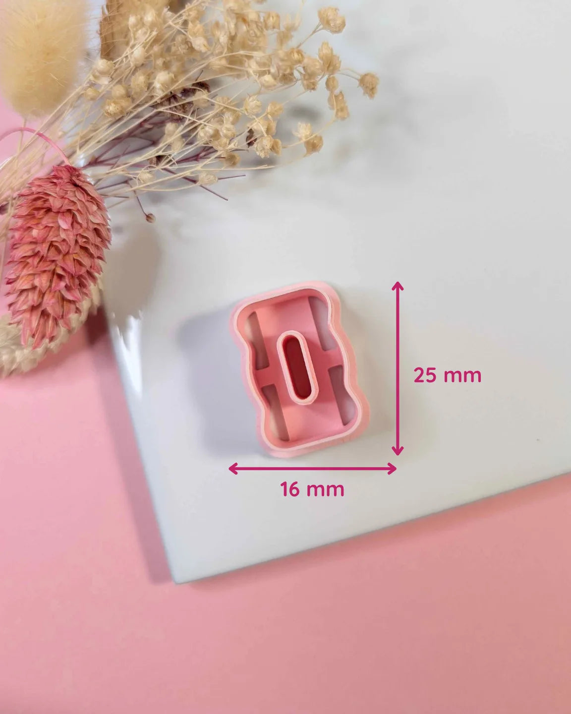 Emporte-pièce rectangle arrondi