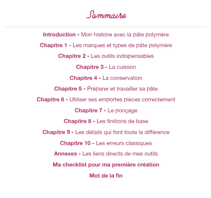 Tome 1 - Bien démarrer avec la pâte polymère