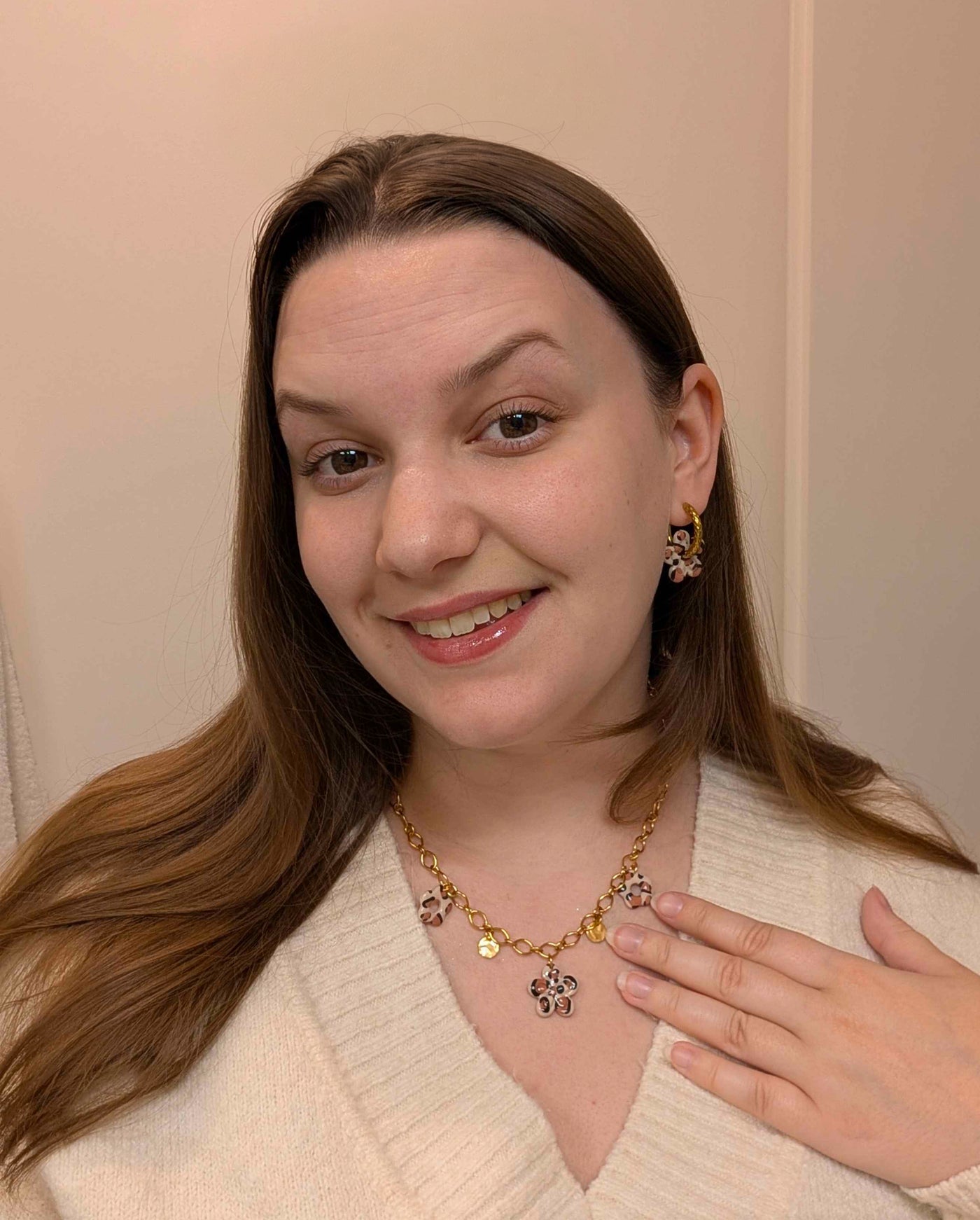 Collier - Aurora Léopard