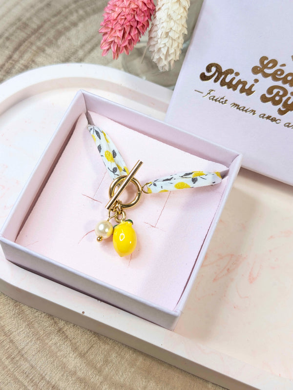 Bracelet liberty - Citron