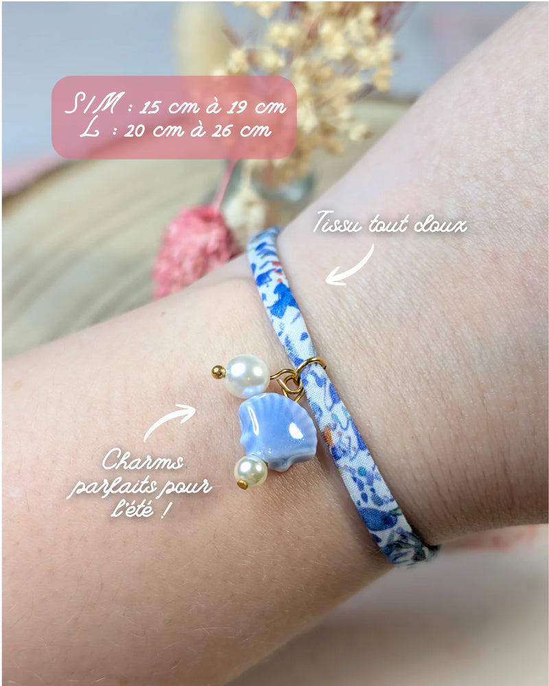 Bracelet liberty - Coquillage