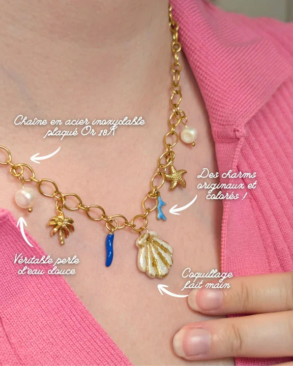 Collier - Aurora Vague d'été