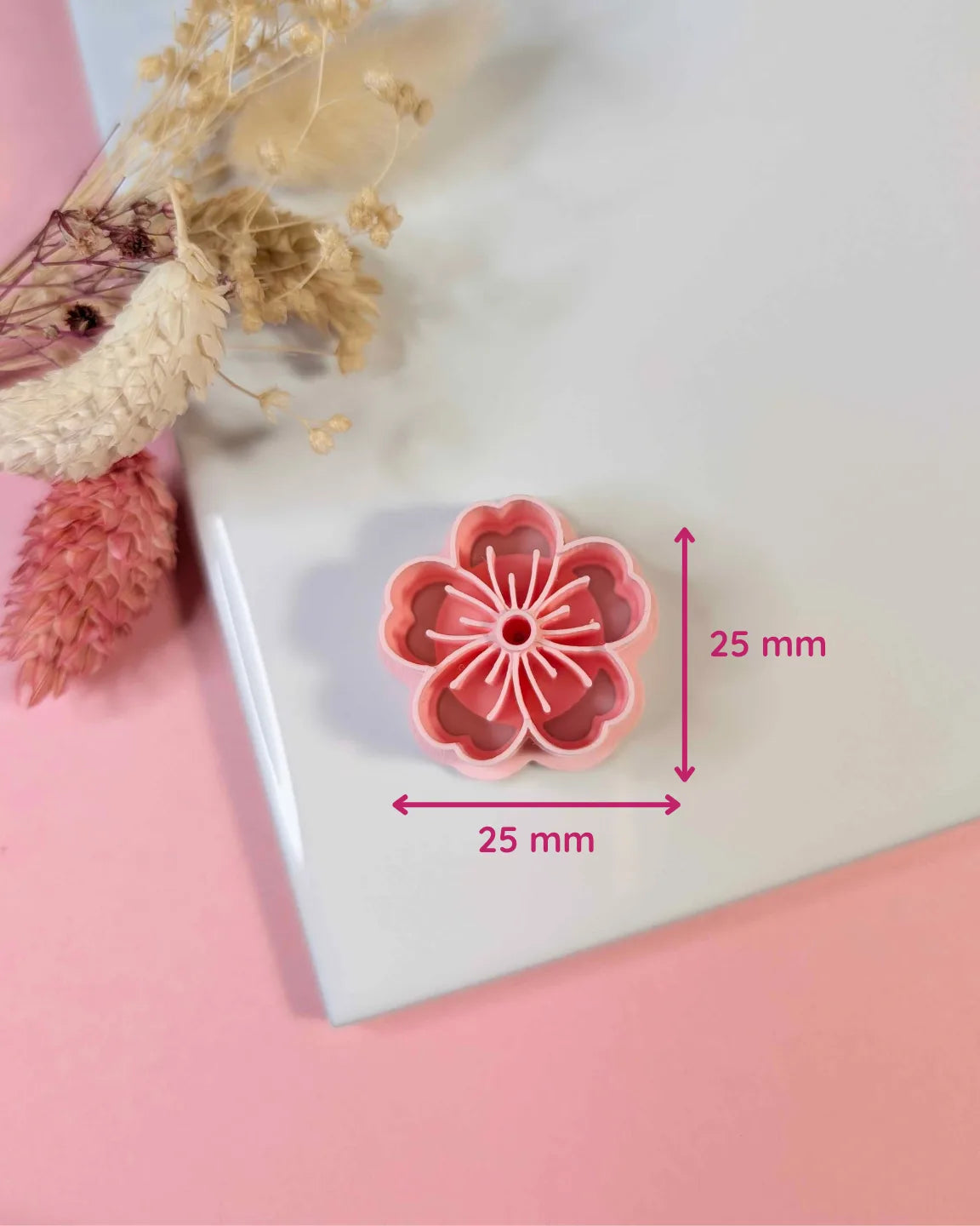 Emporte-pièce pivoine