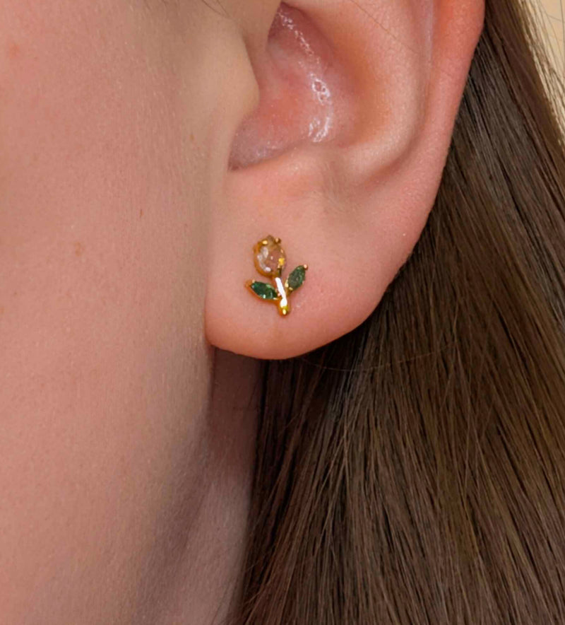 Boucles d'oreilles tulipe 🌷