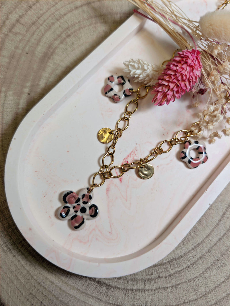 Collier - Aurora Léopard