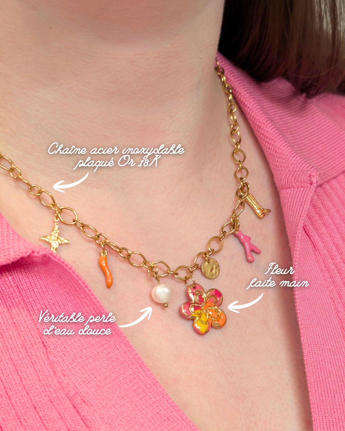 Collier - Aurora Sunset d'été
