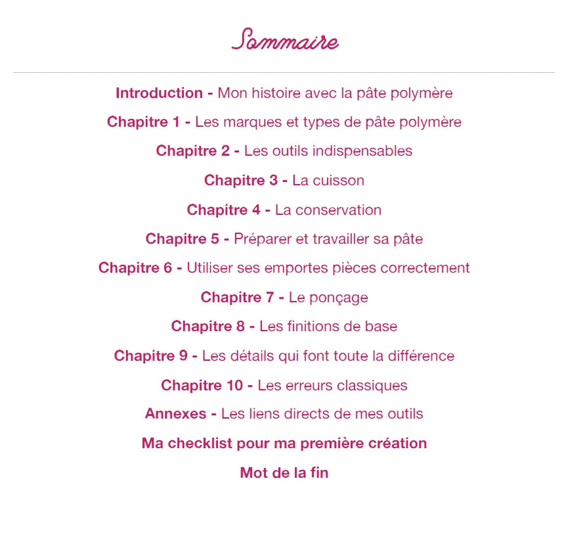 Tome 1 - Bien démarrer avec la pâte polymère