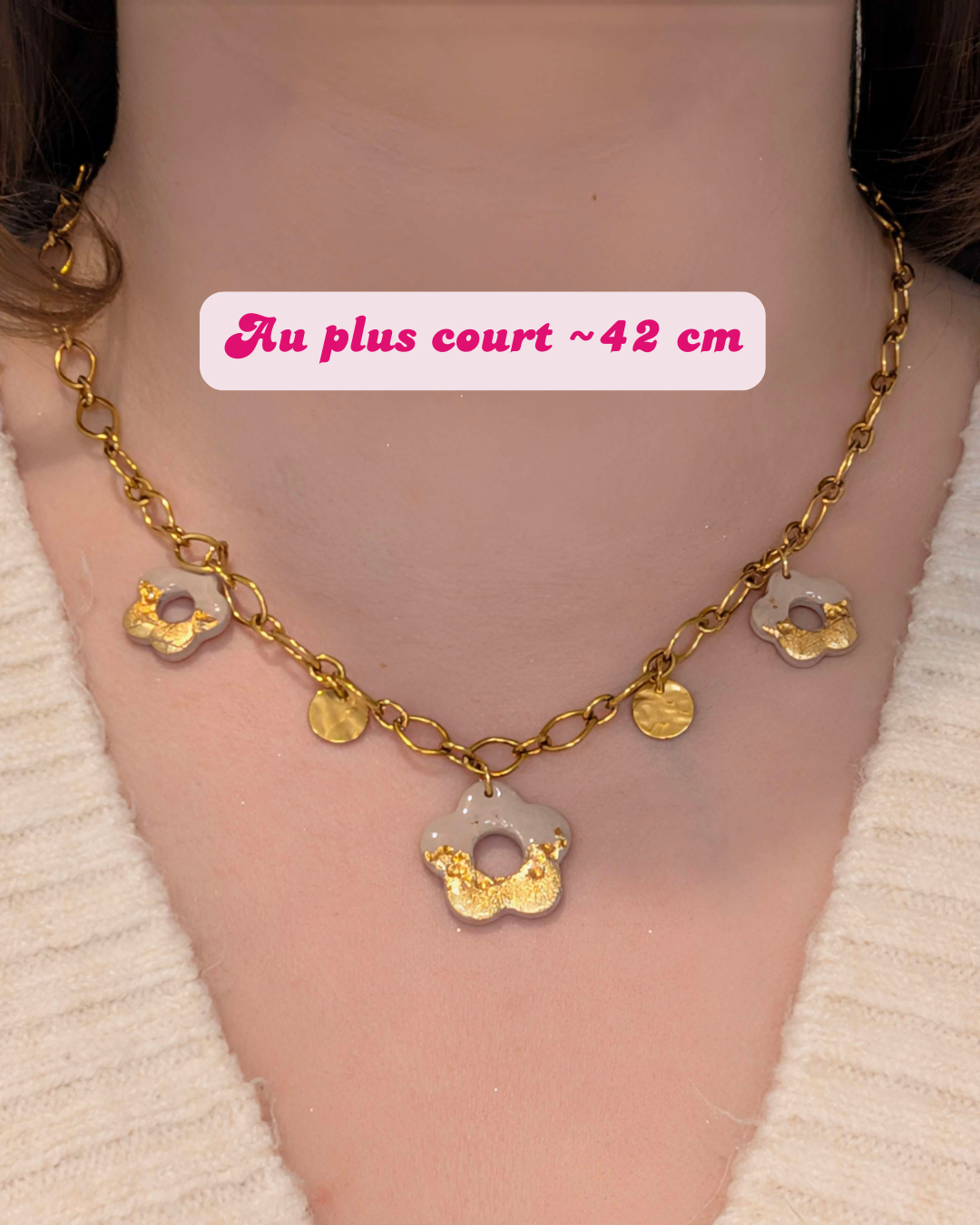 Collier - Aurora Marbré