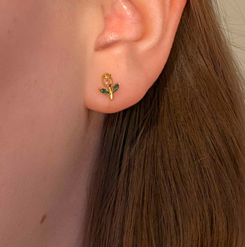 Boucles d'oreilles tulipe 🌷