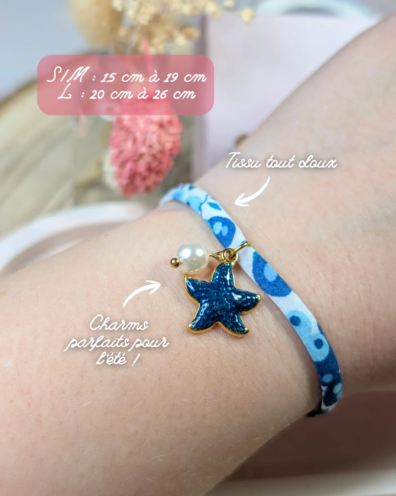 Bracelet liberty - Étoile de Mer